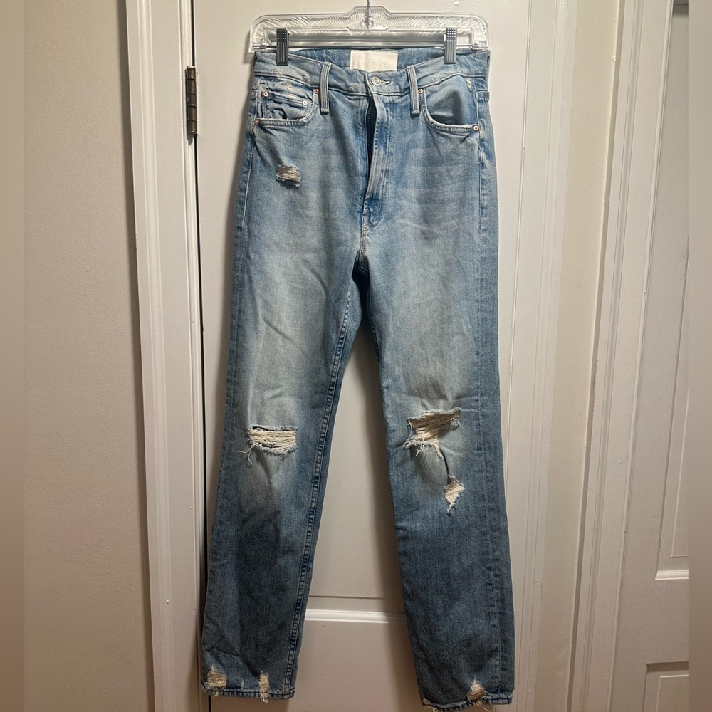 MOTHER High Waisted Rider Skimp in The Confession Size 27